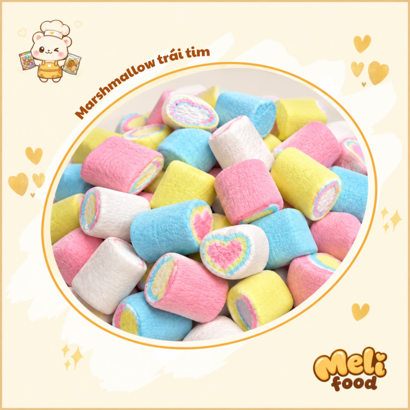 Kẹo marshmallow mini